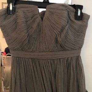 J crew strapless dress
